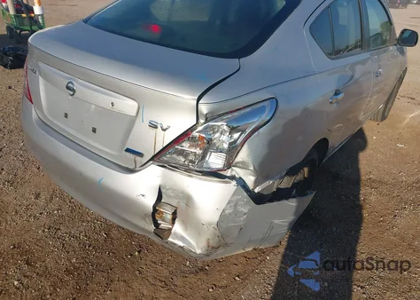 2012 Nissan Versa 1.6 Sv from USA, damaged, VIN 3N1CN7AP9CL836211